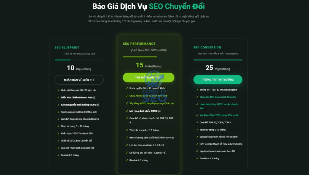 Các dịch vụ tối ưu hóa công cụ tìm kiếm tự nhiên