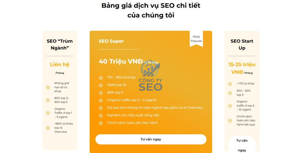 Đánh giá hệ sinh thái giải pháp và dịch vụ cung cấp của Giải Pháp SEO