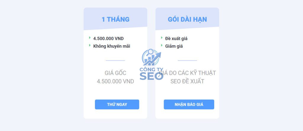 Dịch vụ SEO tự động và các gói trải nghiệm thực tế