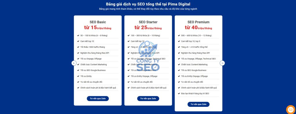 Dịch vụ SEO website tổng thể đột phá