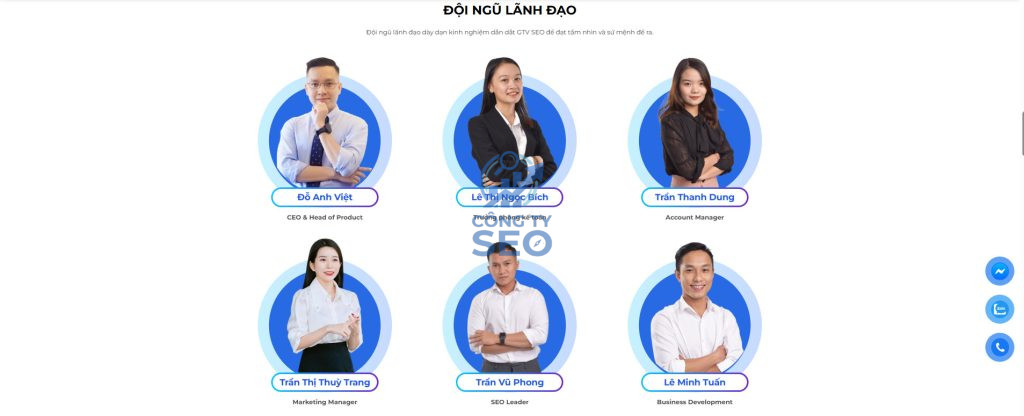 Đội ngũ lãnh đạo và chuyên gia thực chiến dày dặn kinh nghiệm