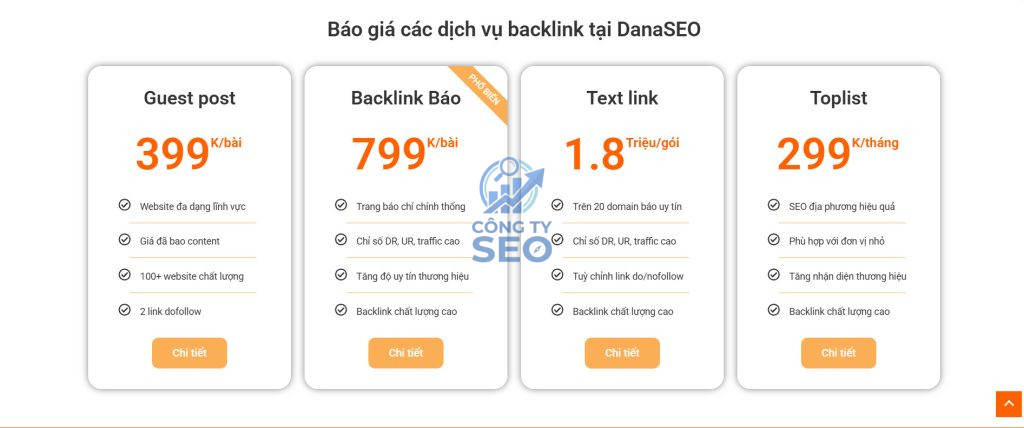 Hệ thống dịch vụ hỗ trợ Off-page và xây dựng liên kết